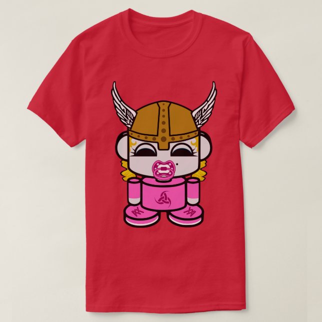 Freya OBABYBOT Leksak Robot T Shirt (Design framsida)