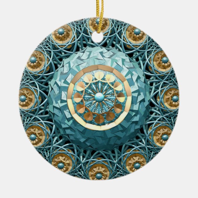 Freya prydnad julgransprydnad keramik (Framsidan)