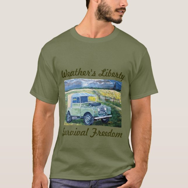 "FREYA-" serie 1 lastbilCabT-tröja Tee Shirt (Framsida)