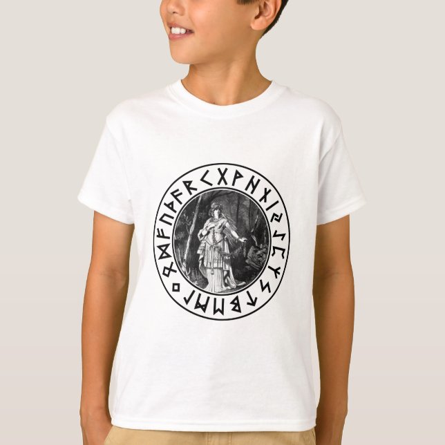 Freya skyddar tee shirt (Framsida)