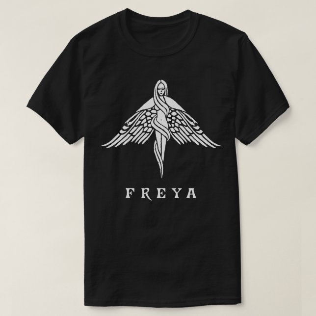 Freya Viking Goddess T Shirt (Design framsida)