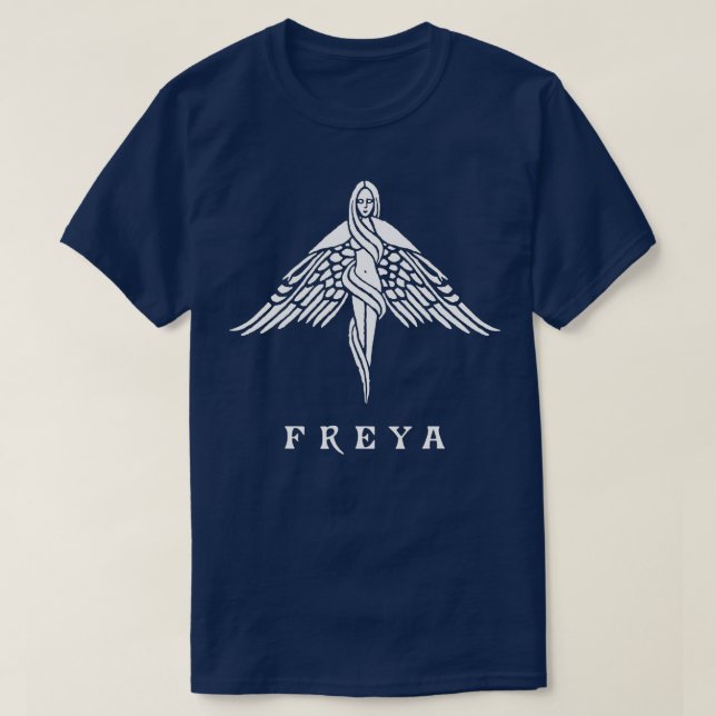 Freya Viking Goddess T Shirt (Design framsida)