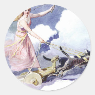 Freyja Runt Klistermärke