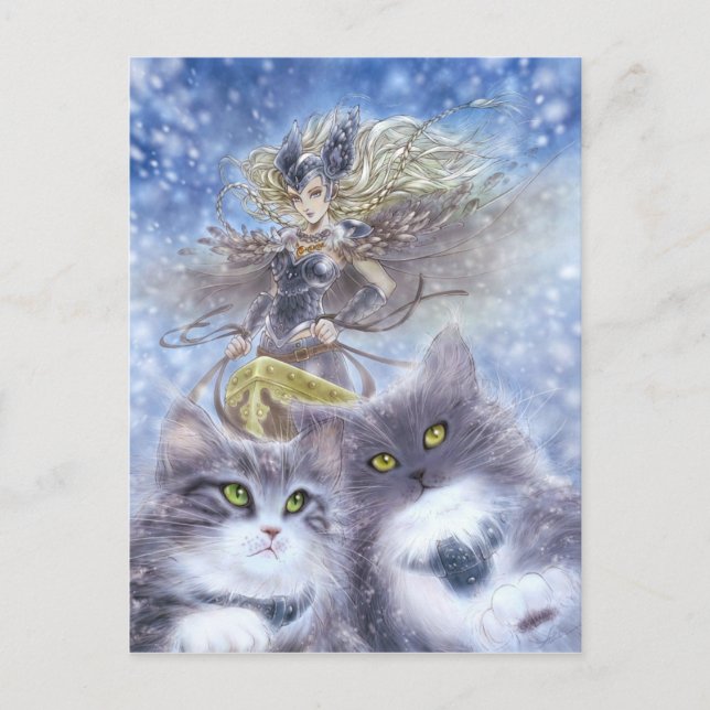 Freyja-vykort Vykort (Framsida)