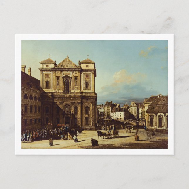 Freyung i Wien, från nordväst, c. Vykort (Framsida)