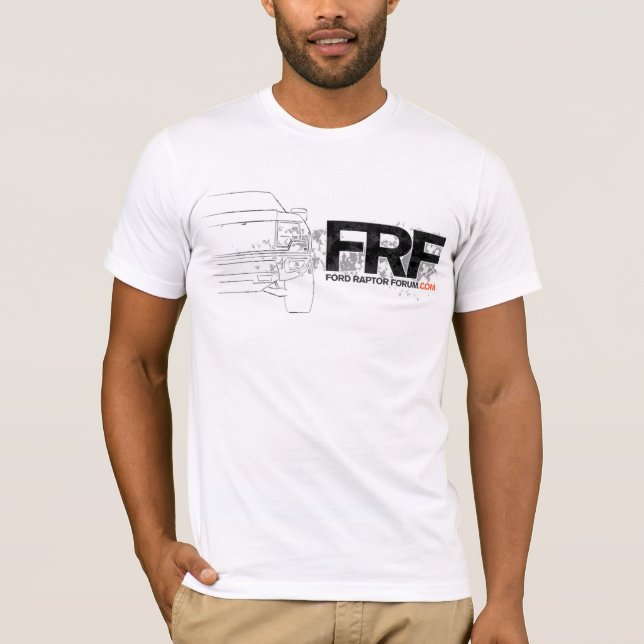 Frf-Grungeskjorta Tee Shirt (Framsida)
