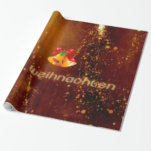 frhe weihnachten, god jul german text presentpapper