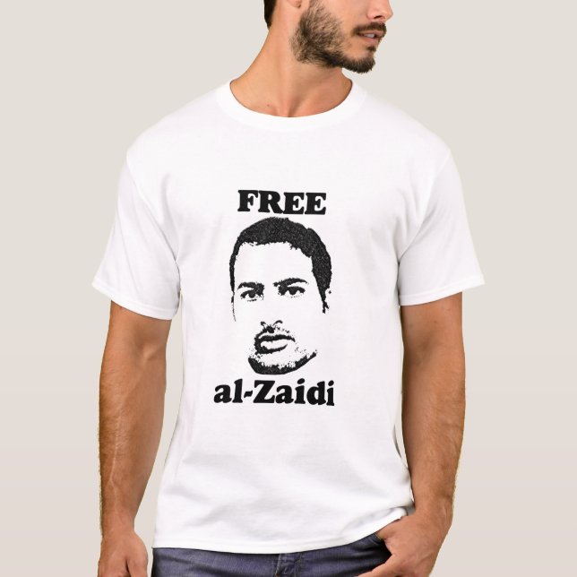 Fri al-Zaidiutslagsplatsskjorta Tee Shirt (Framsida)