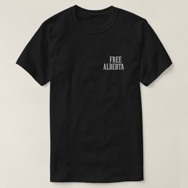 Fri Alberta T Shirt (Design framsida)