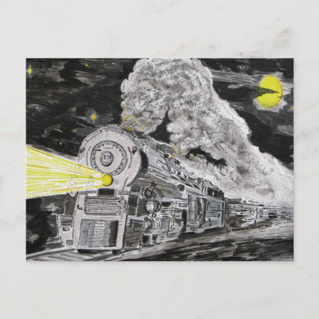 Fri att ånga vykort (Framsida)