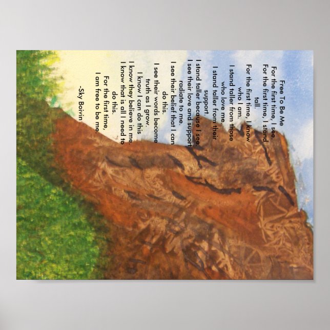 fri att vara jag poster (Framsidan)