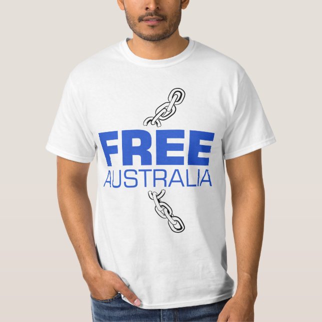 Fri Australien T Shirt (Framsida)