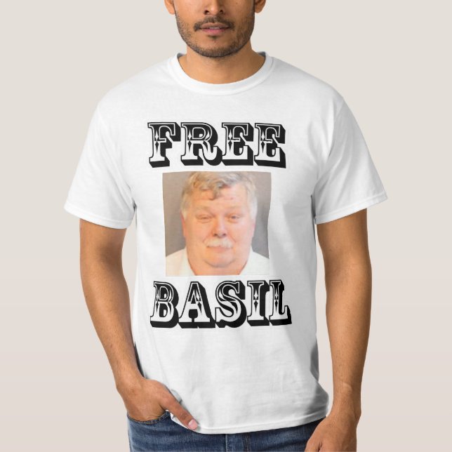 Fri basilika B&W Tee (Framsida)