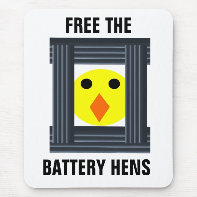 Fri batteriets höns, Mousepad Musmatta (Framsidan)