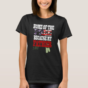 Fri bostad eftersom min Far är Modig T Shirt