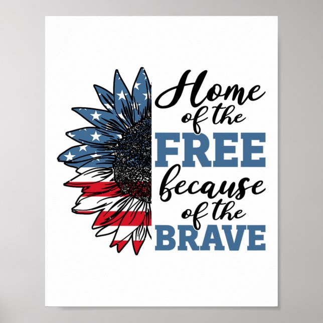Fri bostad på grund av Modiga veteraners dag 4:e Poster (Framsidan)
