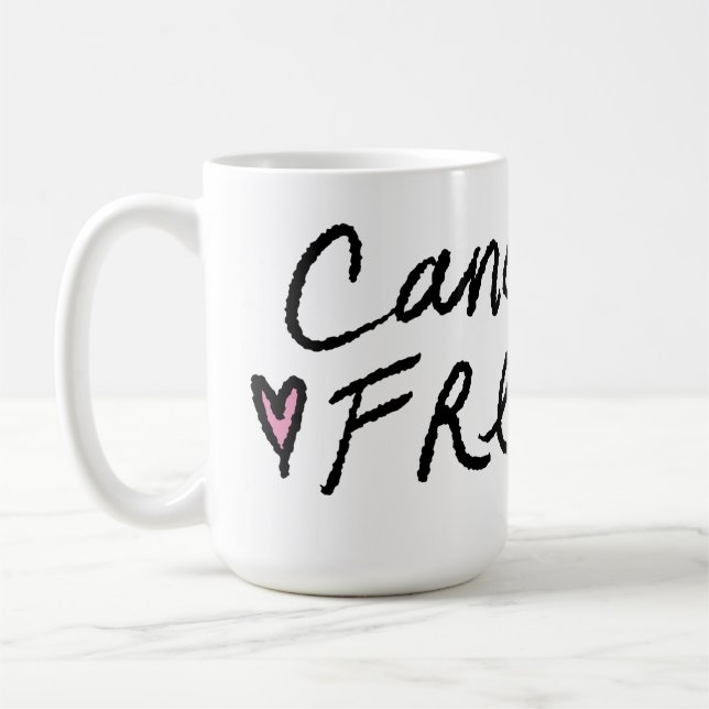 Fri cancer kaffemugg (Vänster)
