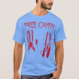 Fri Candy Halloween Bloody Creepy, sista minuten T Shirt