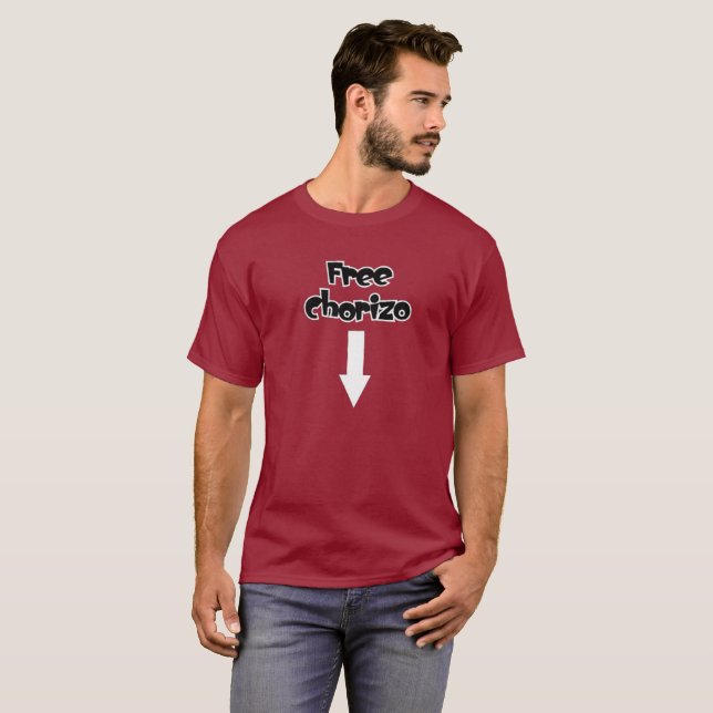 Fri ChorizoTshirt T Shirt (Hel framsida)