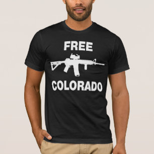 Fri Colorado AR-15 skjorta Tee
