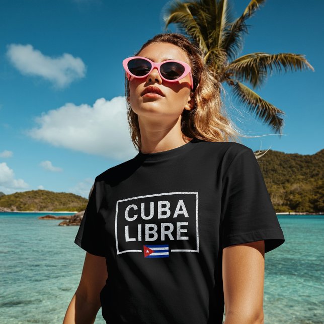Fri Cuba - Cuba Libre T Shirt (Skapare uppladdad)