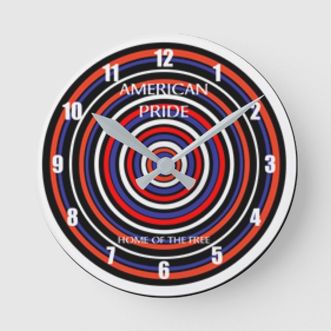 Fri design i hemmet rund klocka (Framsida)