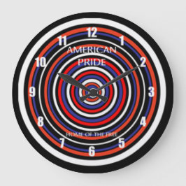 Fri design i hemmet stor klocka