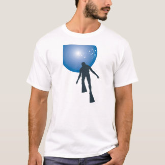 Fri dykning tee shirt