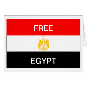 FRI EGYPTEN HÄLSNINGSKORT