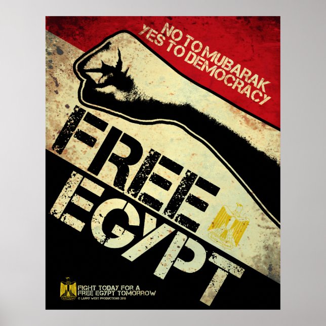 Fri Egypten! Poster (Framsidan)