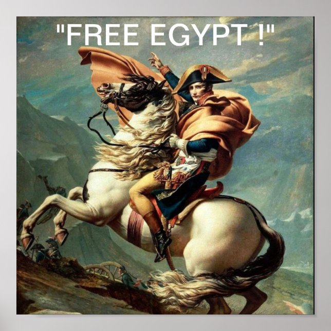 FRI EGYPTEN POSTER (Framsidan)