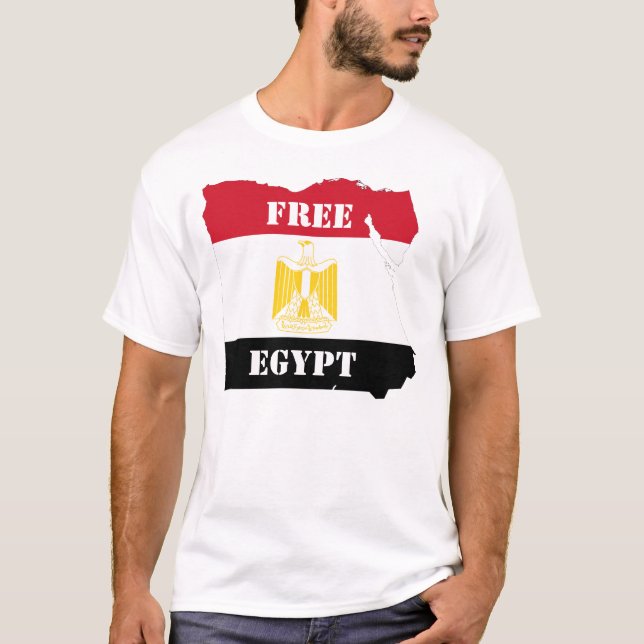 Fri egyptenskjorta tee shirt (Framsida)