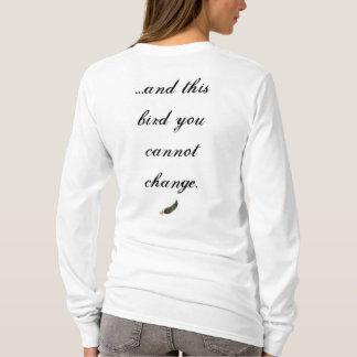 Fri fågel t-shirt