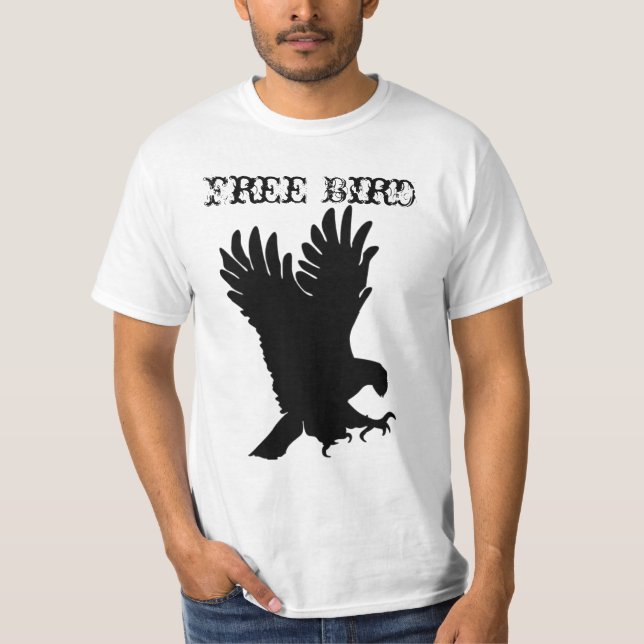 Fri fågel/T-Shirt Tröja (Framsida)