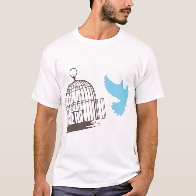 Fri fågel tee (Framsida)
