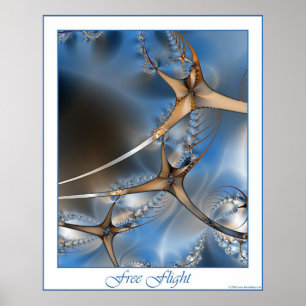 Fri flygaffisch poster