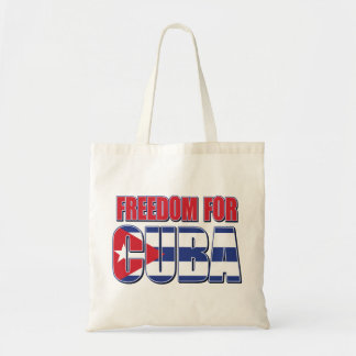 FRI-för-KUBA-FLAGGA Tygkasse