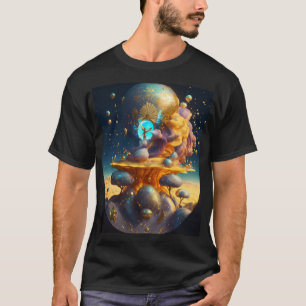 Fri från brott: Rocket Launch Gravity T-Shirt Desi