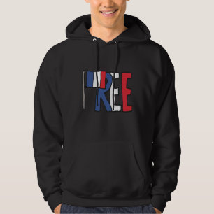 Fri Frankrike Hoodie