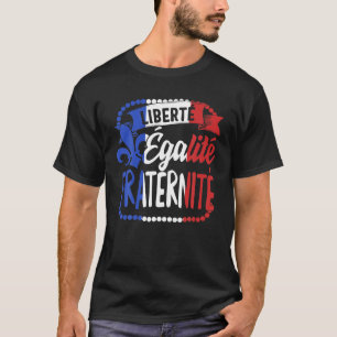 Fri Fransk Bastitilles dag Fl T Shirt