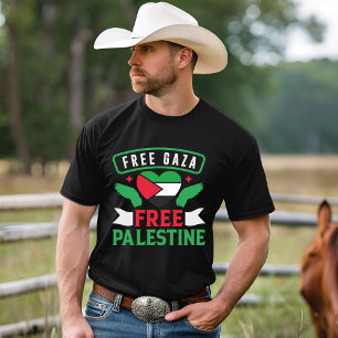 Fri Gaza fri Palestina T-Shirt