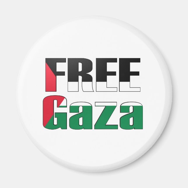 Fri Gaza Magnet (Framsidan)