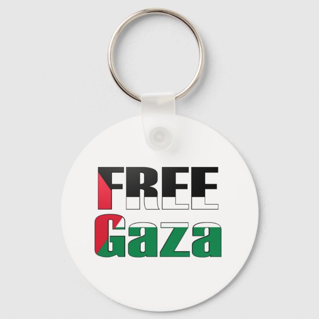 Fri Gaza Nyckelring (Framsida)