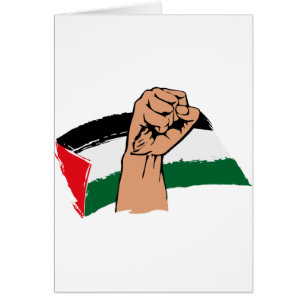 Fri Gaza-Palestina Hälsningskort