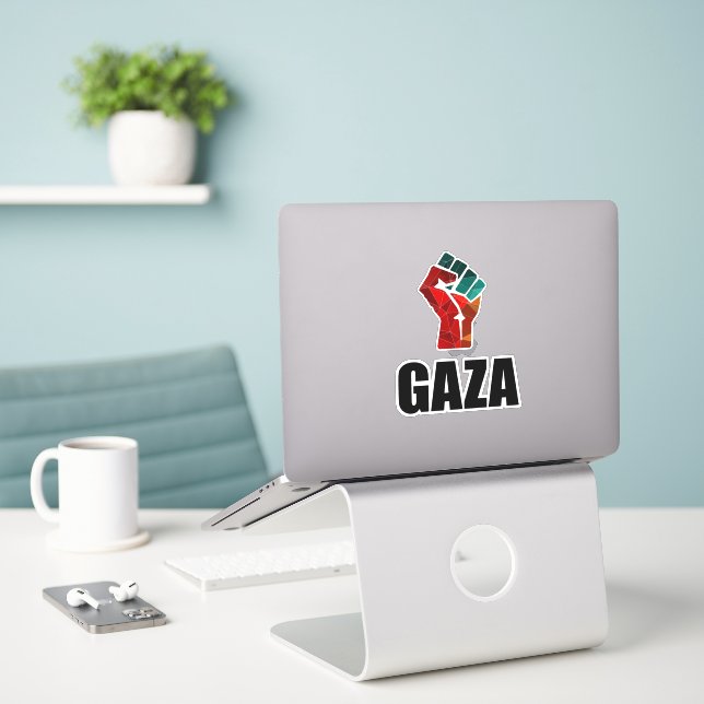 Fri Gaza Palestina Klistermärken (Laptop På Skrivbordet)