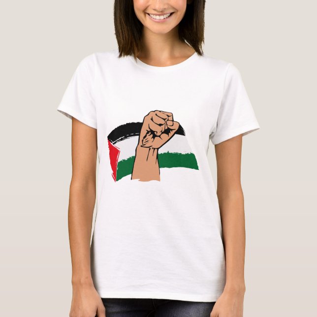 Fri Gaza-Palestina T-shirt (Framsida)