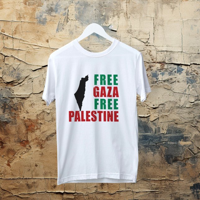 Fri Gaza-Palestina T Shirt (Skapare uppladdad)