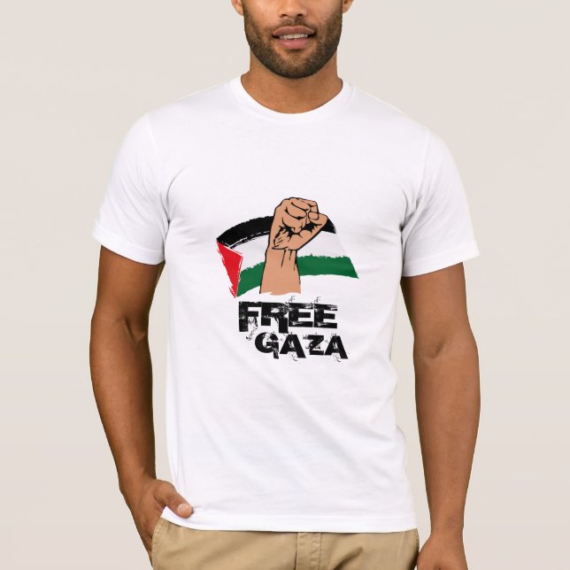 Fri Gaza T-shirt (Framsida)