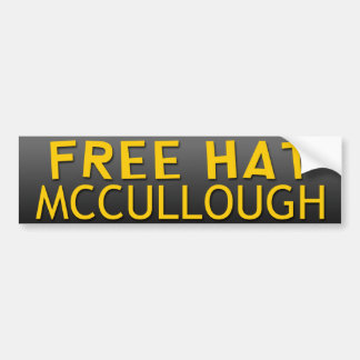 Fri hatt McCullough Bildekal