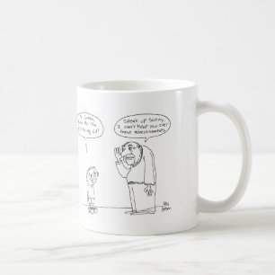 Fri hörapparat kaffemugg